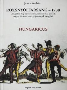 Andrási János - Rozsnyói farsang - 1730/HUNGARICUS [antikvár]