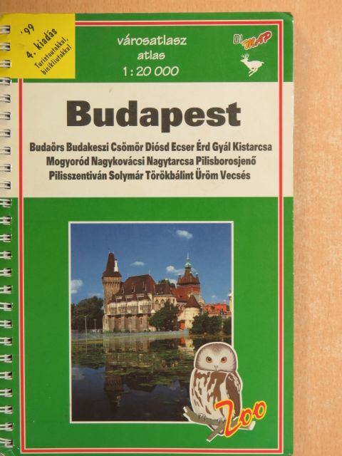 Budapest városatlasz [antikvár]