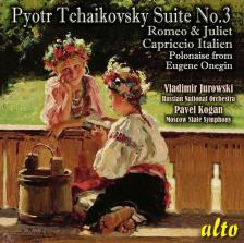 Tchaikovsky - SUITE NO.3 - ROMEO & JULIET - CAPRICCIO ITALIEN CD JUROWSKI, KOGAN