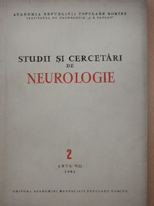 E. Crighel - Studii si cercetari de Neurologie 2. [antikvár]