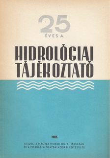 KÖRNYEI LÁSZLÓ - Hidrológiai Tájékoztató 1985 [antikvár]