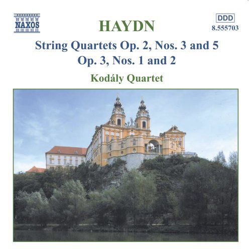 Haydn - STRING QUARTETS OP.2no3,5, OP.3no1,2 CD KODÁLY QRT