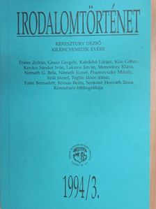 Fráter Zoltán - Irodalomtörténet 1994/3. [antikvár]