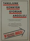 Dr. Szenczi Miklós - Tanuljunk könnyen, gyorsan angolul! [antikvár]