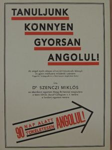 Dr. Szenczi Miklós - Tanuljunk könnyen, gyorsan angolul! [antikvár]