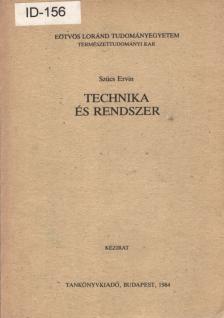 Technika és rendszer [antikvár]