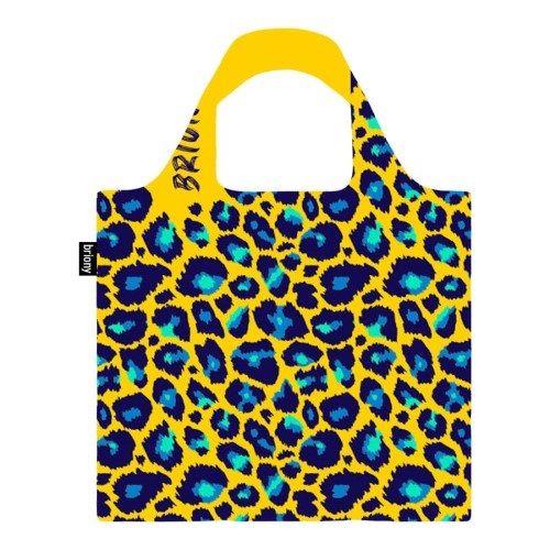 P0014 - 0852 - Táska Briony Yellow Leopard Skin  újrahasznosított