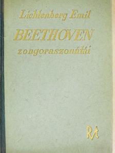 Lichtenberg Emil - Beethoven zongoraszonátái [antikvár]