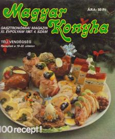 F. NAGY ANGÉLA - Magyar Konyha 1987. XI. évf. 4. szám [antikvár]