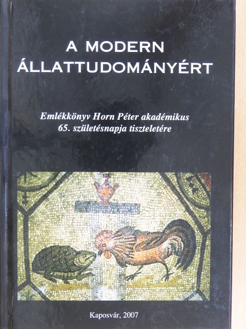 Dr. Dér Ferenc - A modern állattudományért [antikvár]