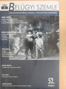 Fázsi László - Belügyi Szemle 2004/4. [antikvár]