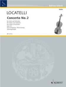 LOCATELLI - CONCERTO NO.2 FÜR VIOLINE UND ORCH. OP.3/2 KLAVIERAUSZUG (DUNNING/KUBIK)