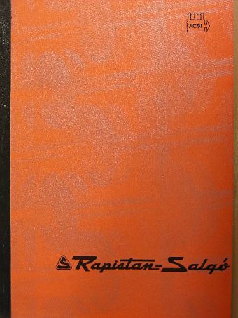 Rapistan-Salgó Gyártmánykatalógus 1982. [antikvár]