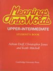 Adrian Doff - Meanings into Words - Upper-Intermediate - Student's Book [antikvár]