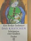 Alice Herdan-Zuckmayer - Das Kästchen [antikvár]