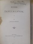 Széchy Károly - Kisebb tanulmányok [antikvár]