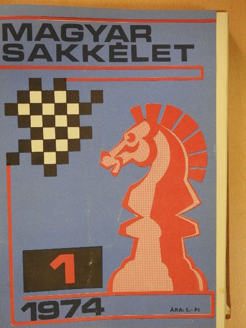 Adorján András - Magyar Sakkélet 1974-1975. január-december [antikvár]