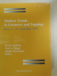 Aania Aron - Modem Trends in Geometry and Topology [antikvár]