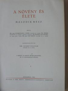 Dr. báró Andreánszky Gábor - A növény és élete II. (töredék) [antikvár]