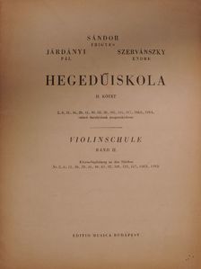 Járdányi Pál - Hegedűiskola II. [antikvár]