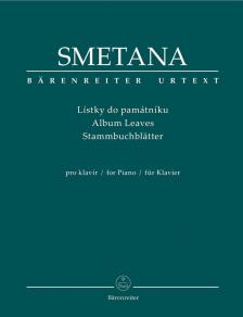 SMETANA - ALBUM LEAVES FOR PIANO