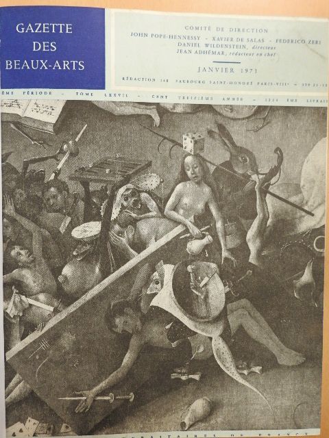 Hayden B.-J. Maginis - Gazette des Beaux-Arts Janvier-Décembre 1971  [antikvár]