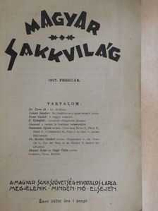 Dr. Euwe M. - Magyar Sakkvilág 1927. február [antikvár]