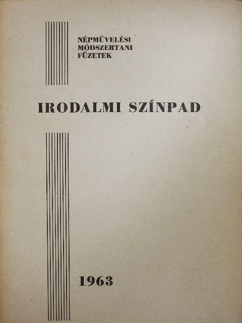 Földesi Ferenc - Irodalmi színpad [antikvár]