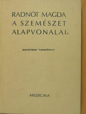 Dr. Bölcs Sándor - A szemészet alapvonalai  [antikvár]
