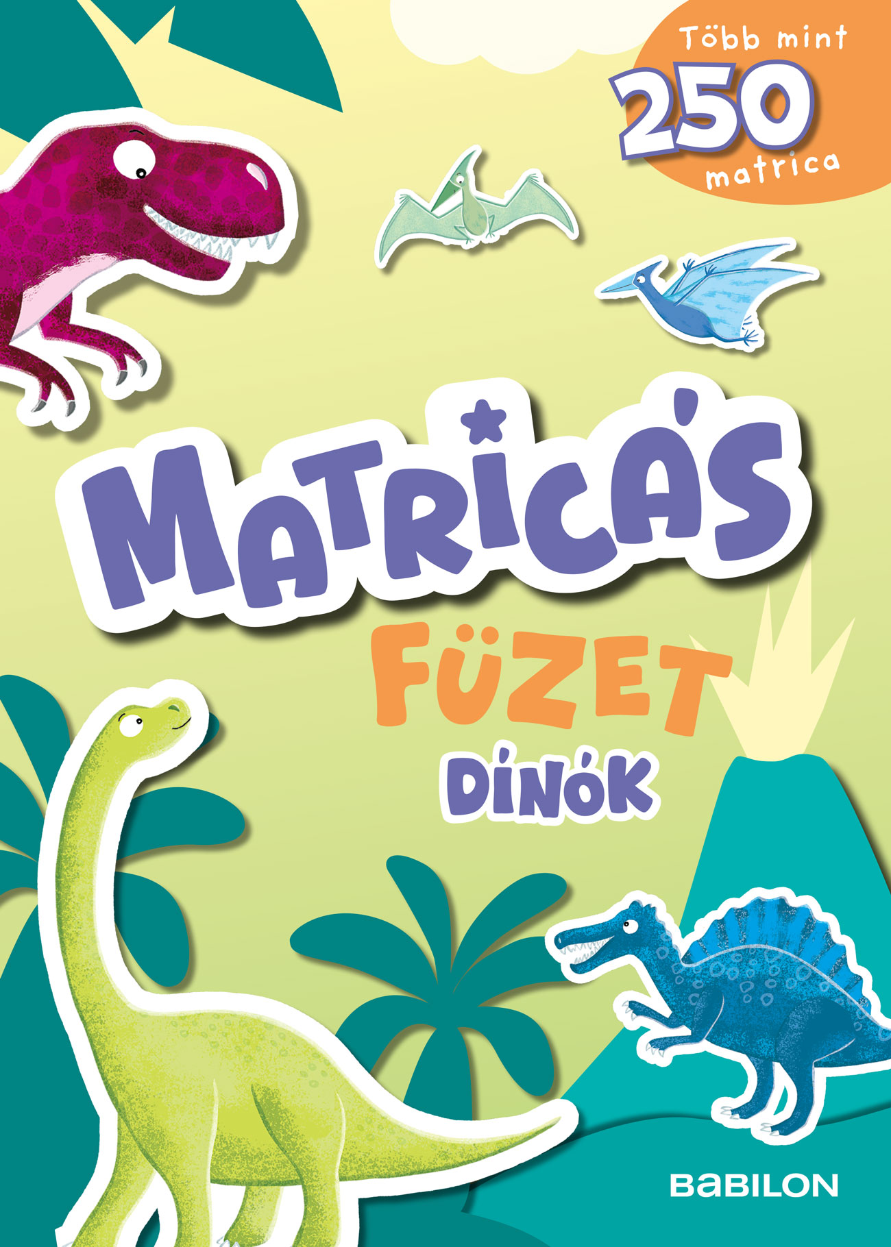 Ilka Röhling - Matricás füzet - Dínók