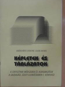 Kerékgyártó Györgyné - Képletek és táblázatok a Statisztikai módszerek és alkalmazásuk a gazdasági, üzleti elemzésekben című könyvhöz [antikvár]