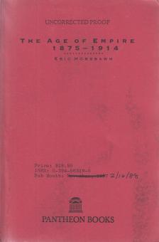 HOBSBAWM, ERIC - The Age of Empire 1875-1914 [antikvár]