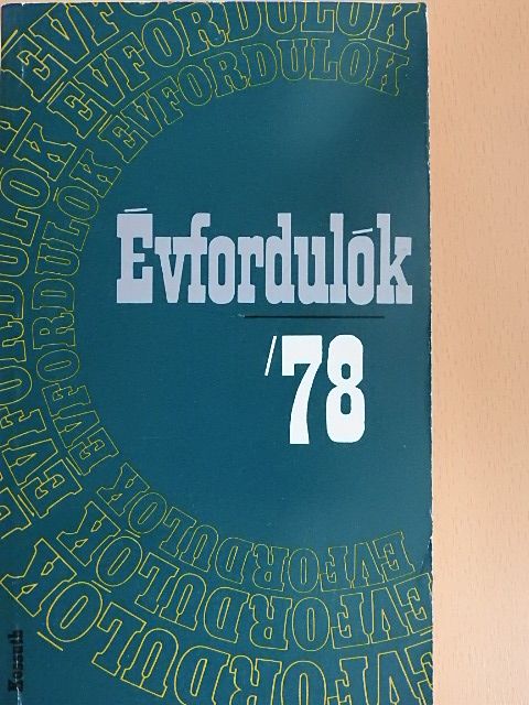 Csontváry Kosztka Tivadar - Évfordulók '78 [antikvár]