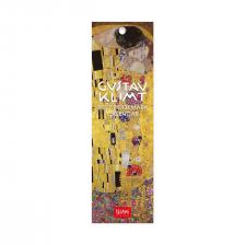 CAL270164 - Legami könyvjelző naptár (5,5x18 cm) Gustav Klimt, 2027
