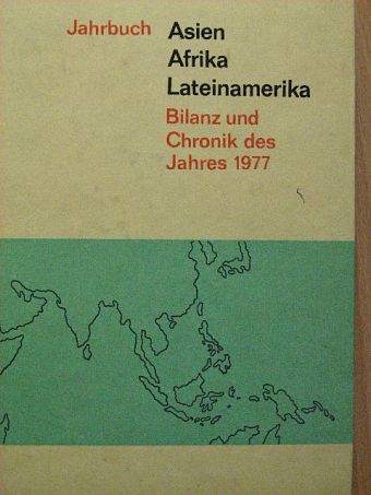 Armin Börner - Jahrbuch Asien - Afrika - Lateinamerika [antikvár]