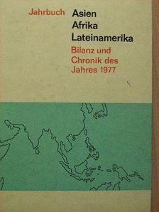 Armin Börner - Jahrbuch Asien - Afrika - Lateinamerika [antikvár]