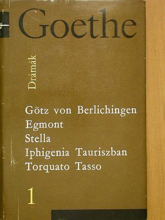 Goethe - Drámák 1. [antikvár]