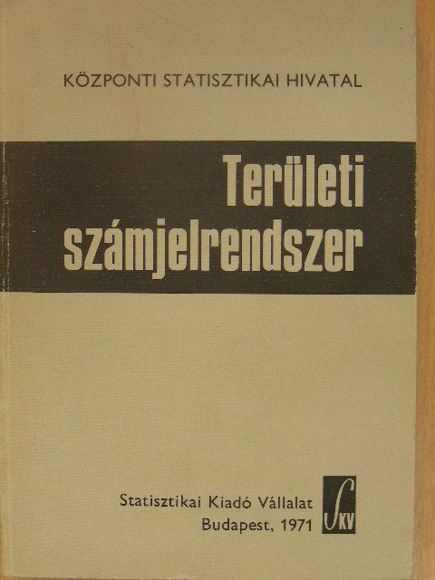 Területi számjelrendszer [antikvár]