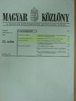 Magyar Közlöny 1996. március 25. [antikvár]