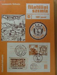 Dr. Simády Béla - Filatéliai Szemle 1981. január-december [antikvár]