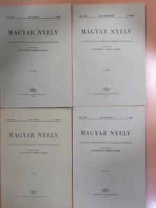 A. Kövesi Magda - Magyar Nyelv 1968/1-4. [antikvár]