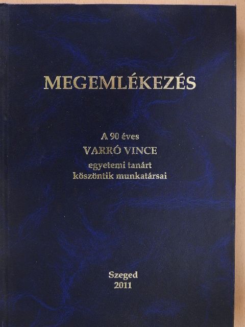 Megemlékezés [antikvár]