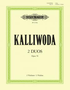 KALLIWODA - 2 DUOS 2 VIOLINEN,  OP.70