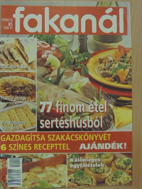 Fakanál - 77 finom étel sertéshúsból [antikvár]