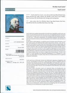 THE BLUE YUSEF LATEEF - THE BLUE YUSEF LATEEF LP