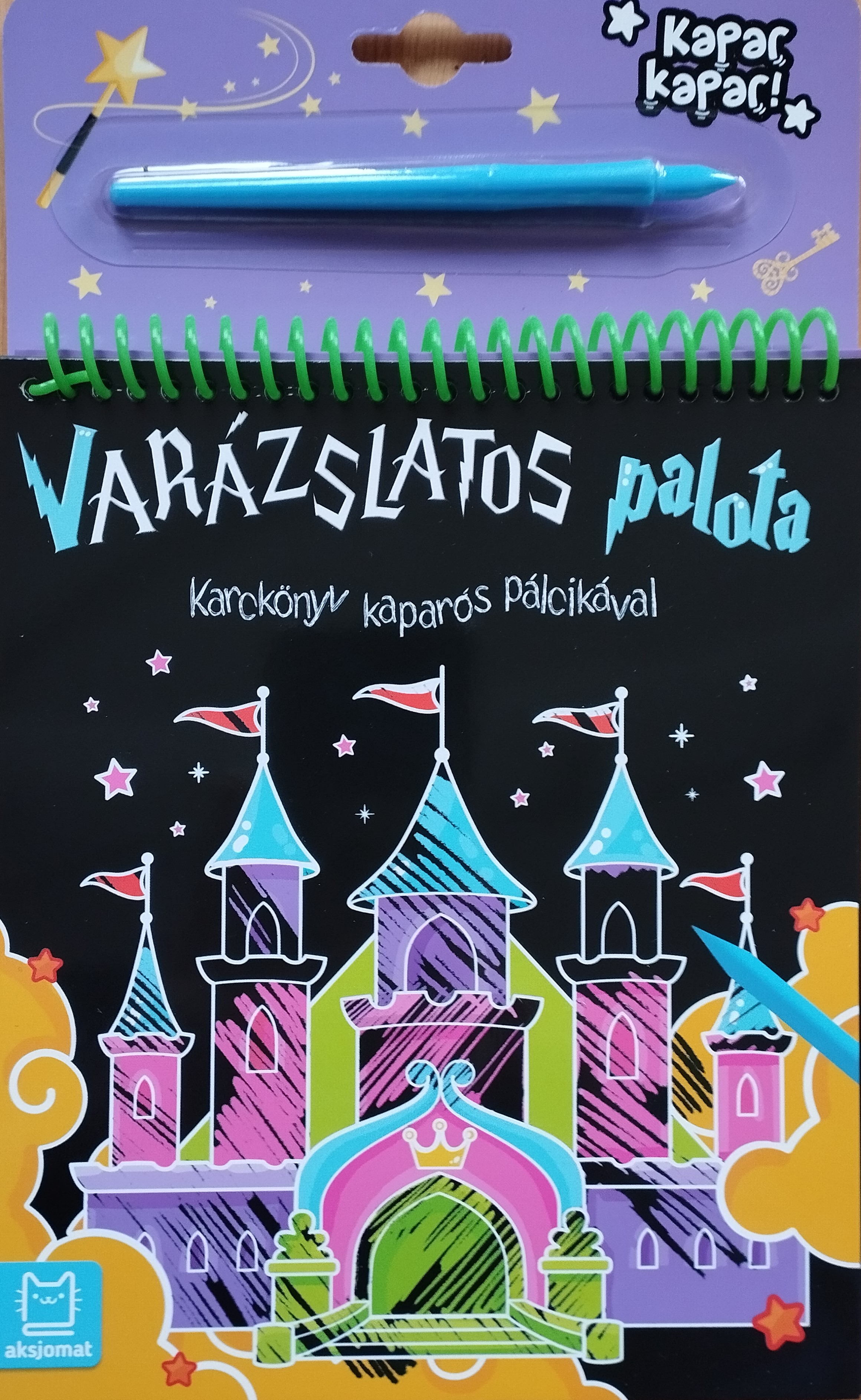 Anna Podgórska - Karckönyv kaparós pálcikával -Varázslatos palota