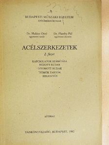 Dr. Halász Ottó - Acélszerkezetek 2. [antikvár]