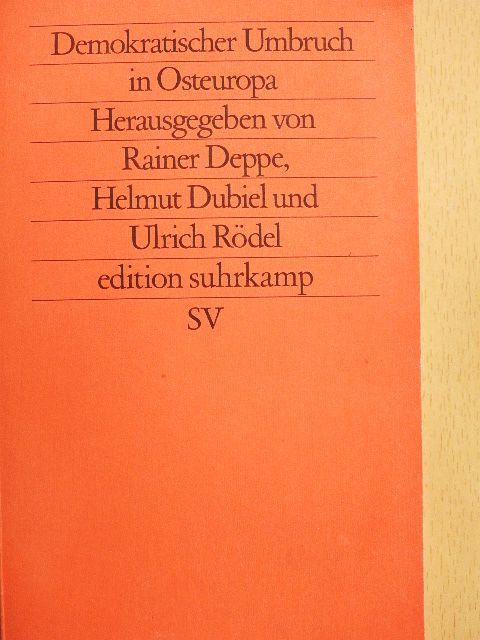 Hans-Peter Krüger - Demokratischer Umbruch in Osteuropa [antikvár]