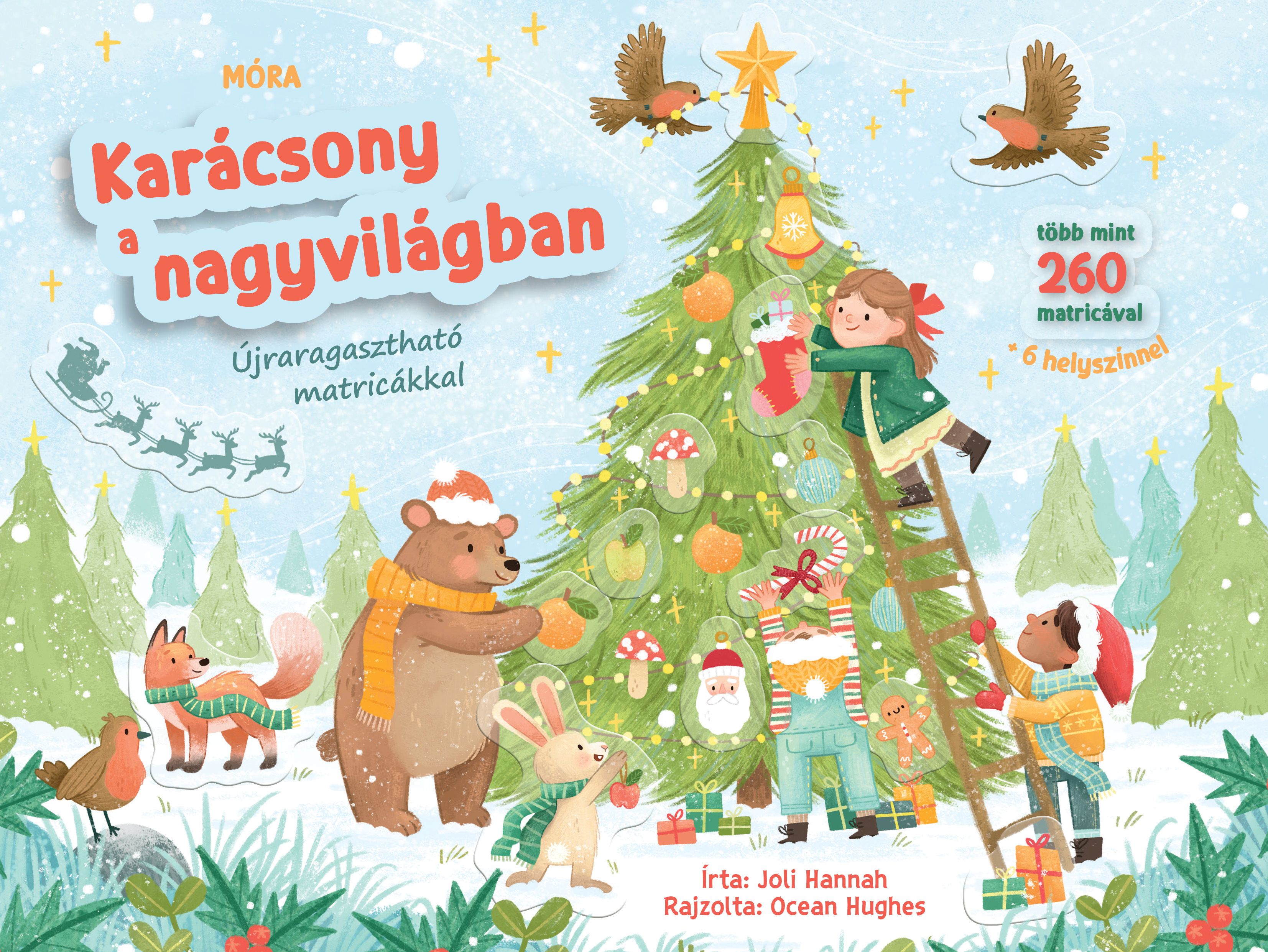 Joli Hannah - Karácsony a nagyvilágban (matricás foglalkoztató)