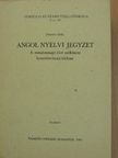 Dlustus Béla - Angol nyelvi jegyzet [antikvár]